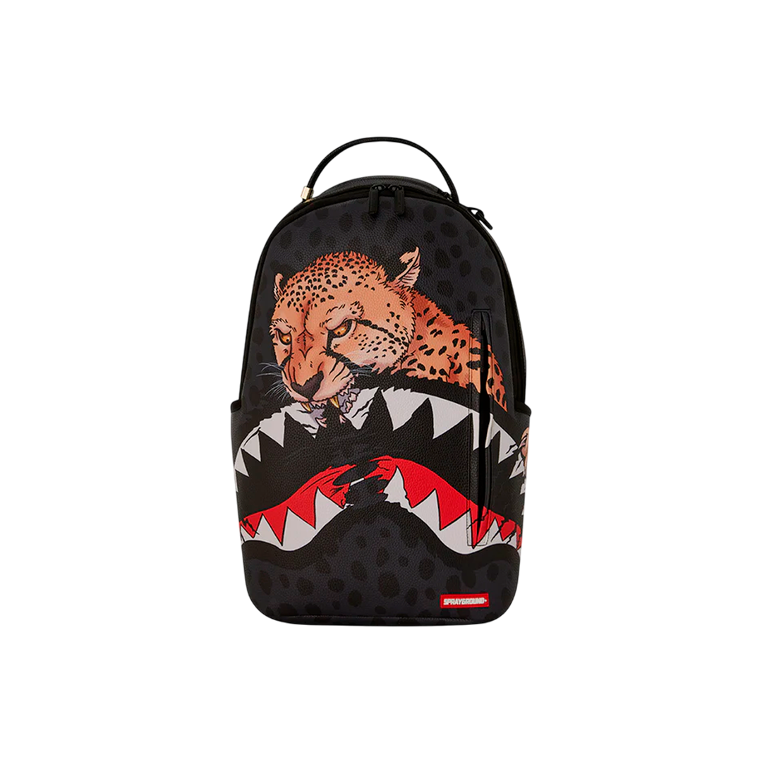 Sprayground "Tyreek Hill Cheetah Feasting Shark Logo Dlxsv"