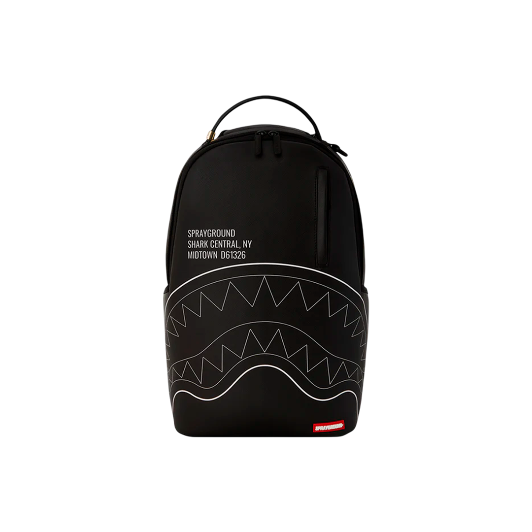 Sprayground "Central Black Outline Dlxsv"