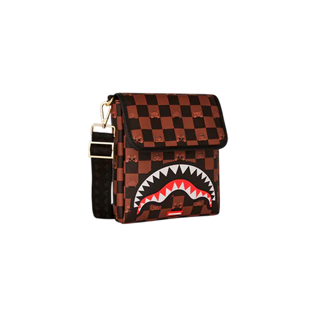 Sprayground "Bolso Cruzado Ancho Peeking Character Check"