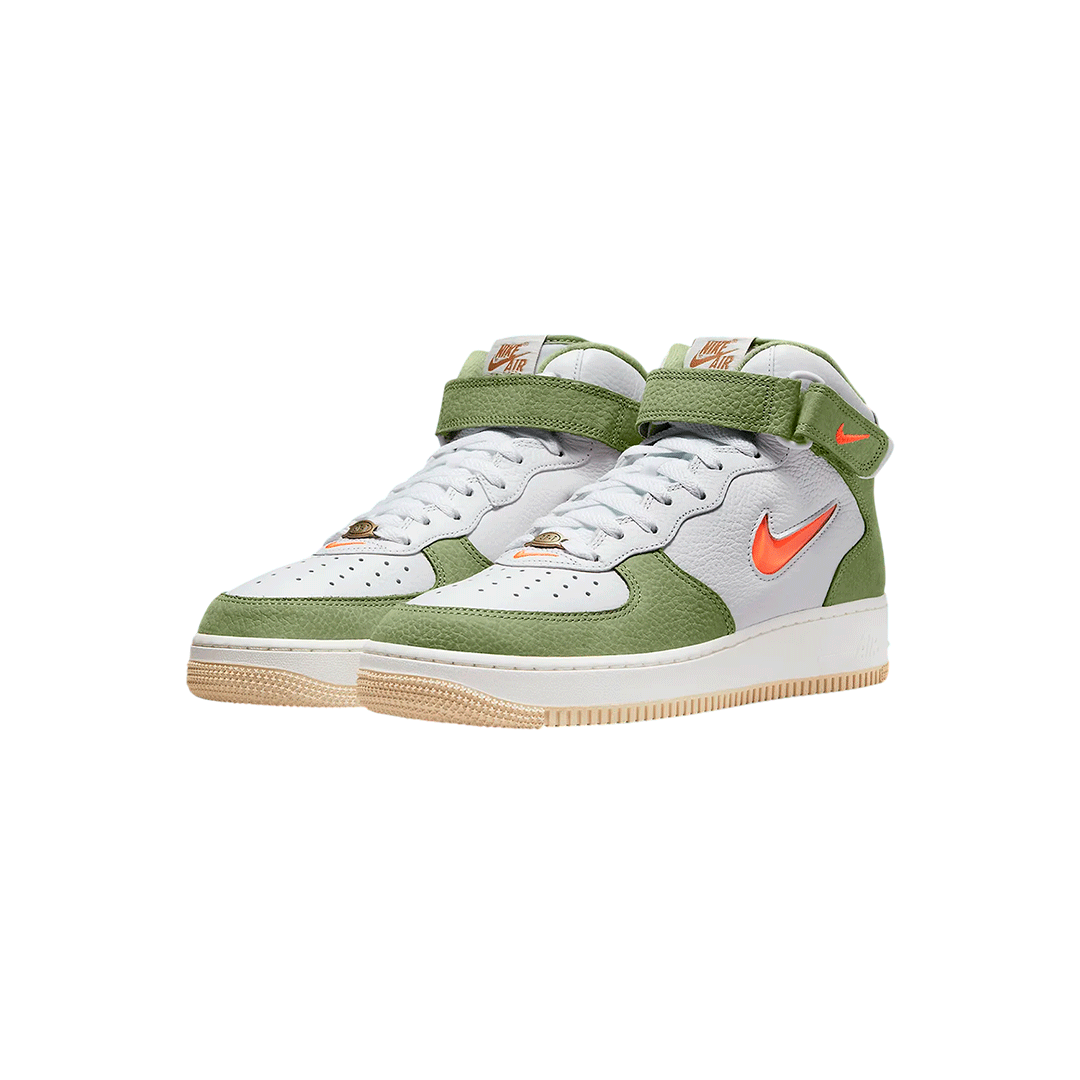 Nike Air Force 1 Mid QS "Jewel Olive Orange"