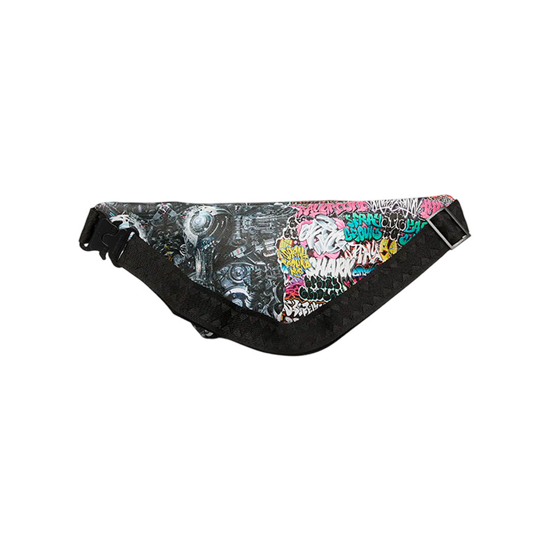 Sprayground Cangurera "Split Cybershark Savvy"