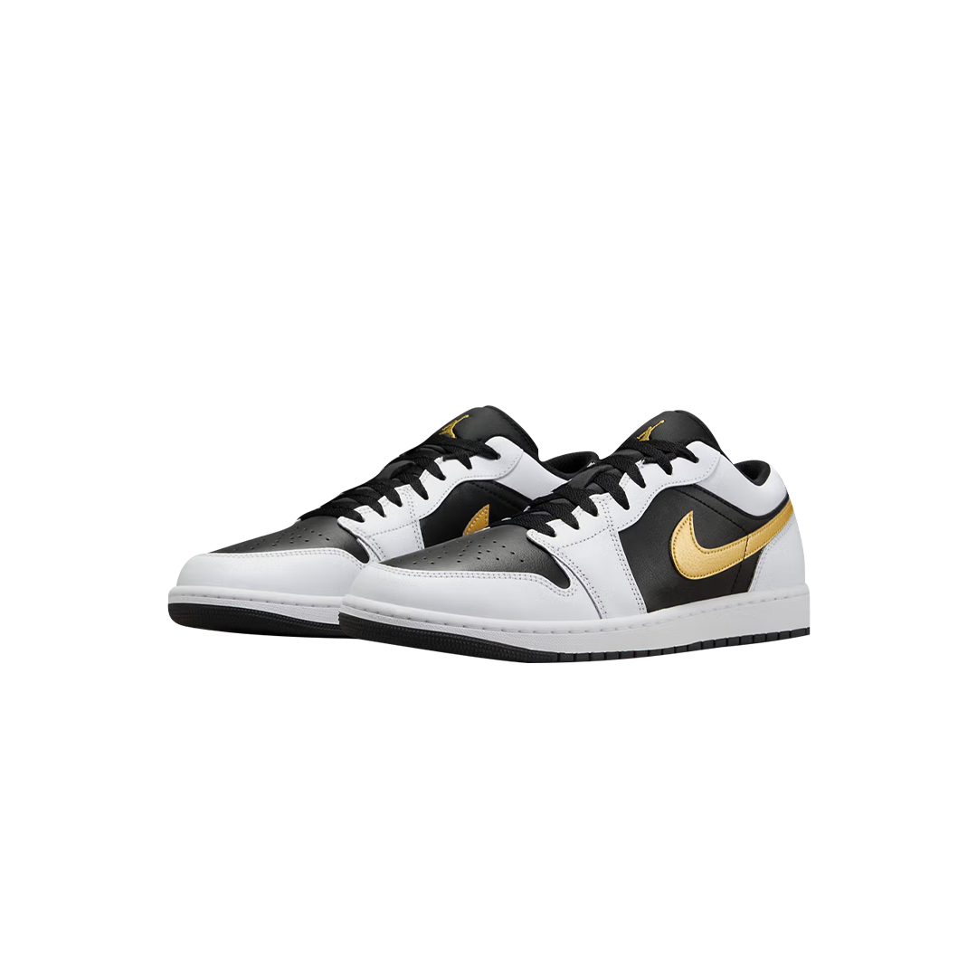Air Jordan Retro 1 Low 'Metallic Gold Swoosh'