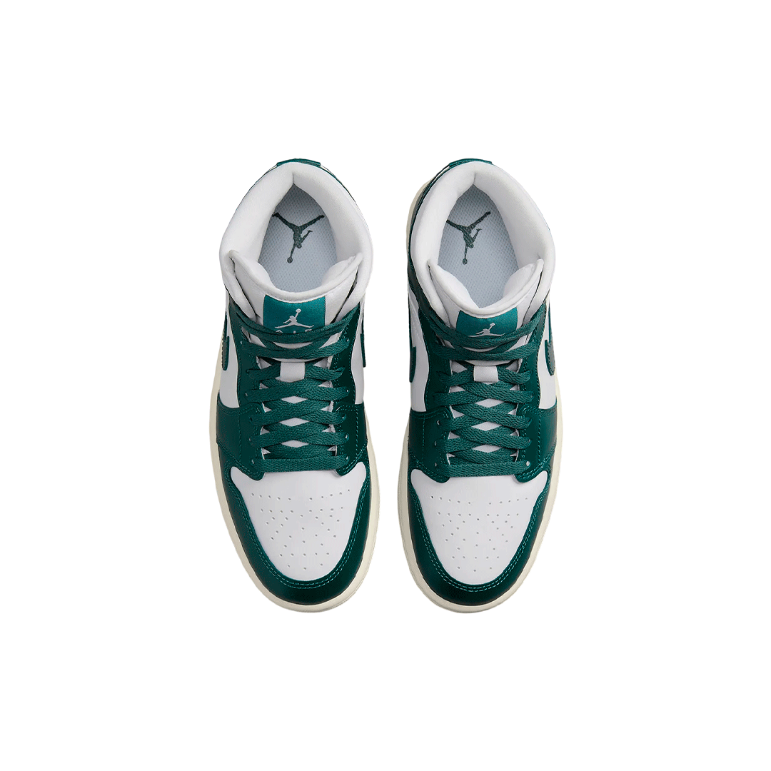 Air Jordan 1 Mid "Green/Sail"