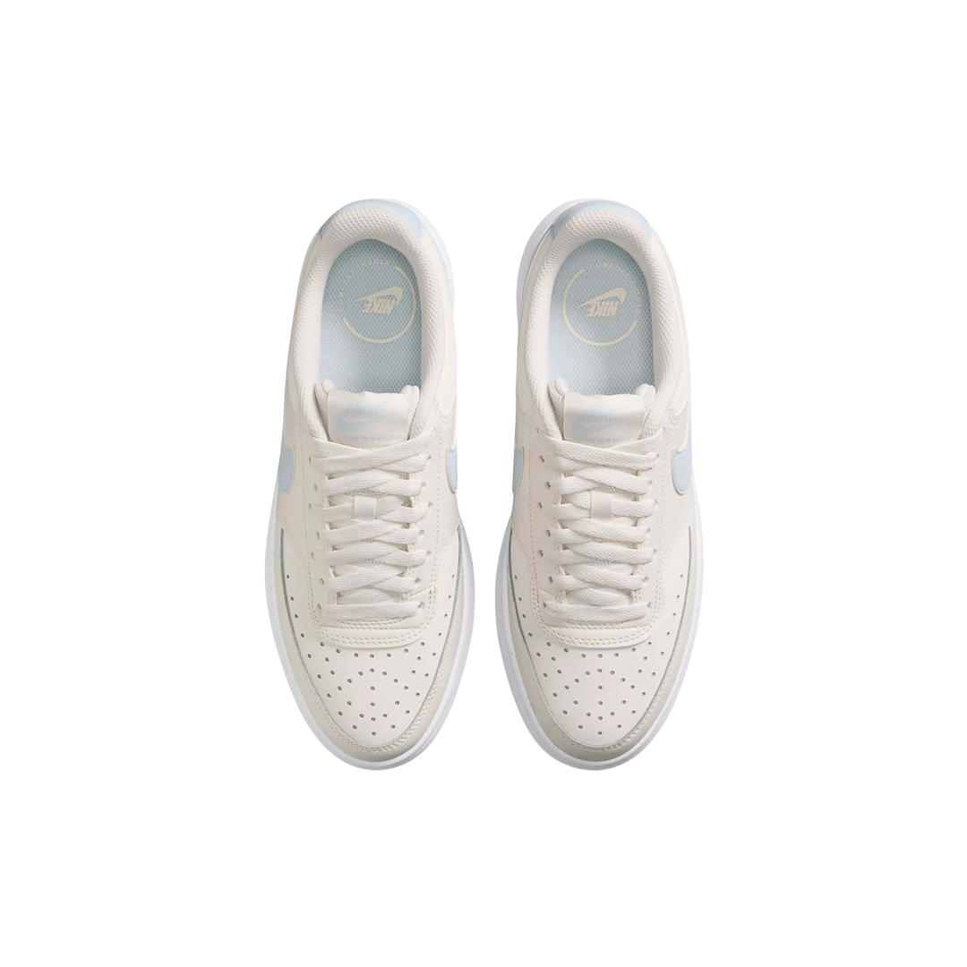 Nike Court Vision Alta "Candle White Blue Tint"