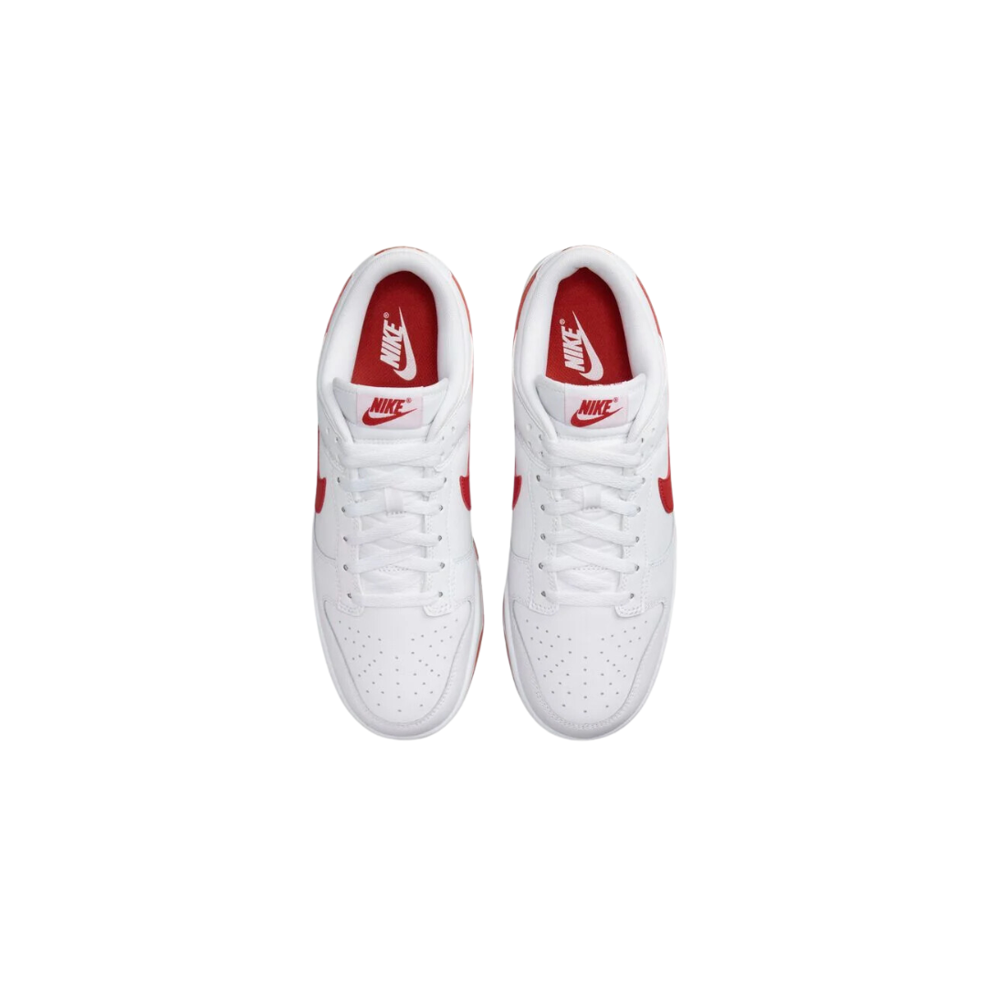 Nike Dunk Low Retro 'White Picante Red'