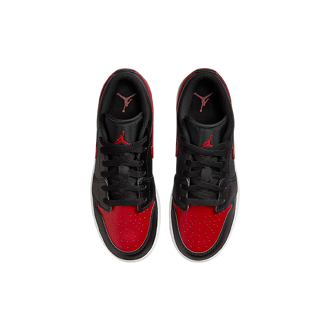 Air Jordan 1 Low GS "Bred Twist"