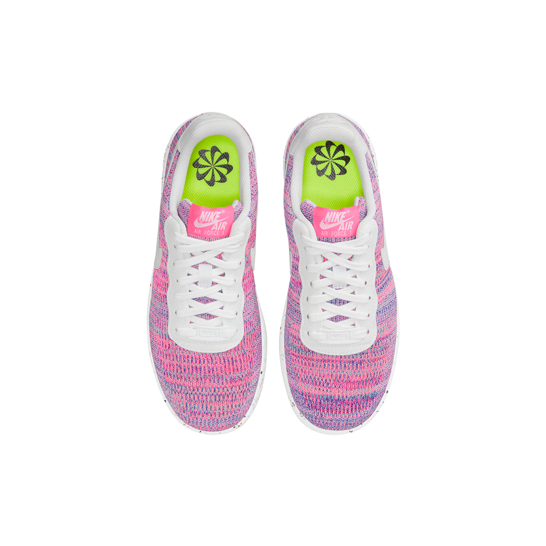 Nike Air Force 1 Crater "Flyknit Fuschia Glow/ White"