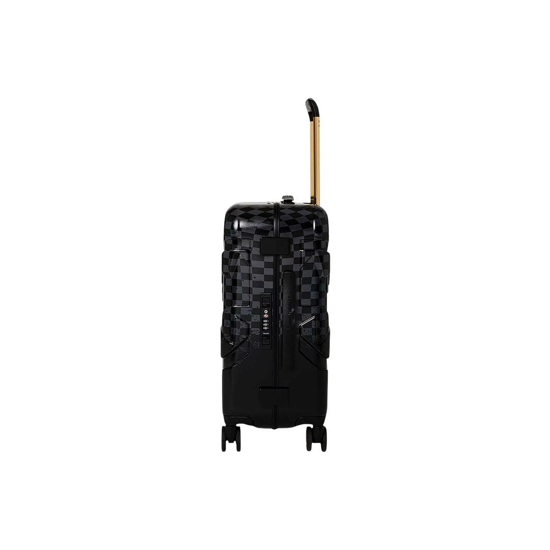 Sprayground "Trolley Spritz Black Carry-On Hard Luggage"