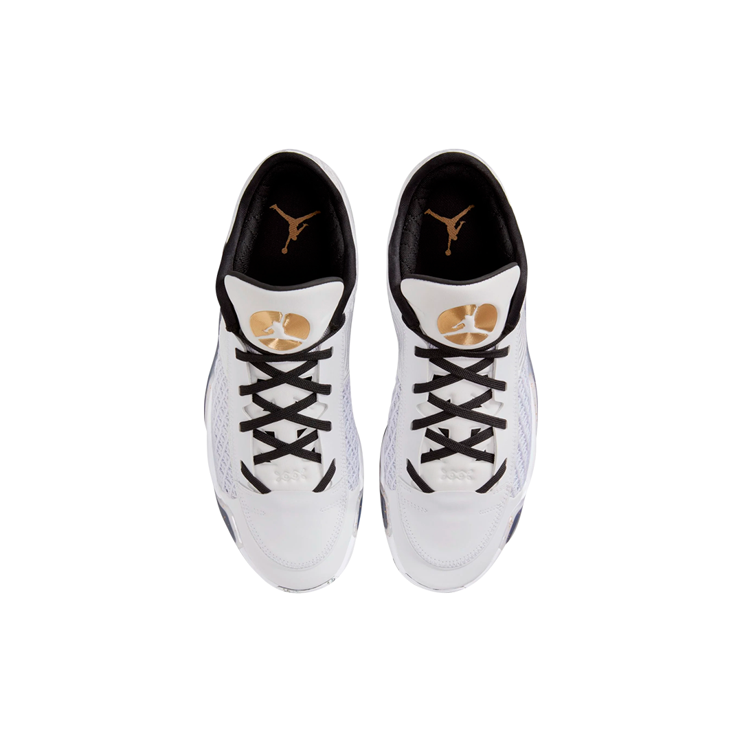 Air Jordan 38 Low "White/Metallic Gold"