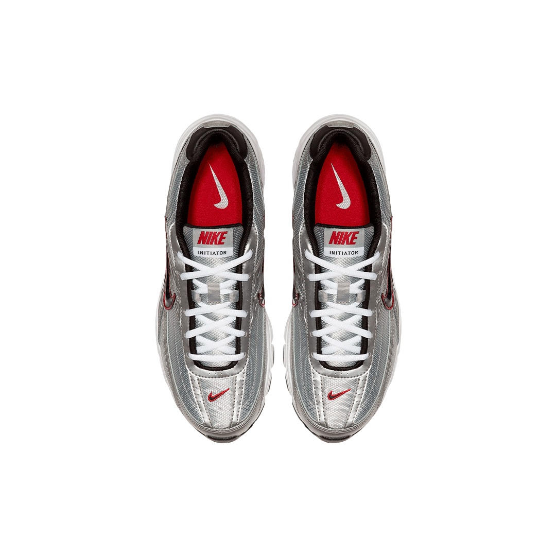 Nike Initiator "Metallic Silver Red"