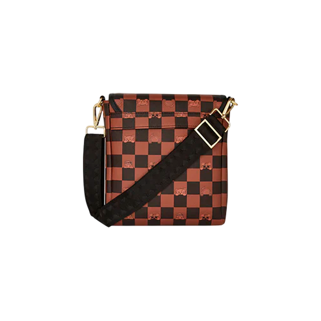 Sprayground "Bolso Cruzado Ancho Peeking Character Check"