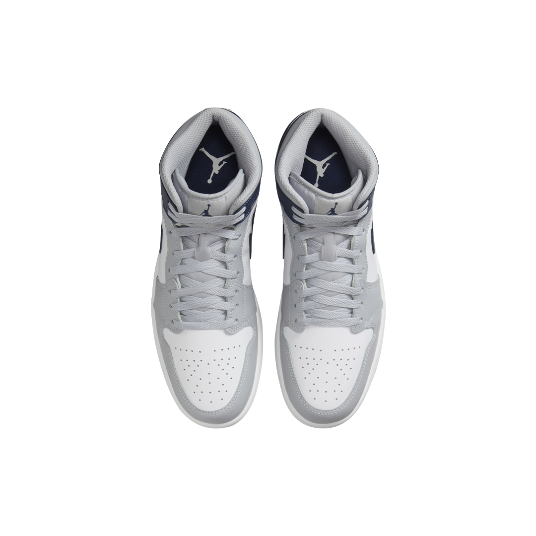 Air Jordan 1 Mid "Wolf Grey Midnight Navy"