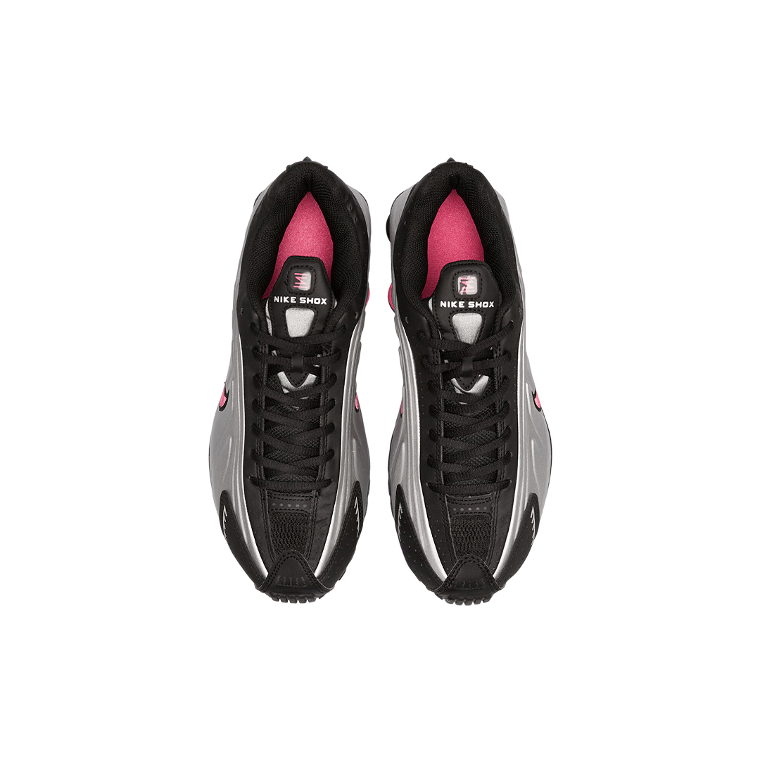 Nike Shox R4 GS "Metallic Silver Pinkside"