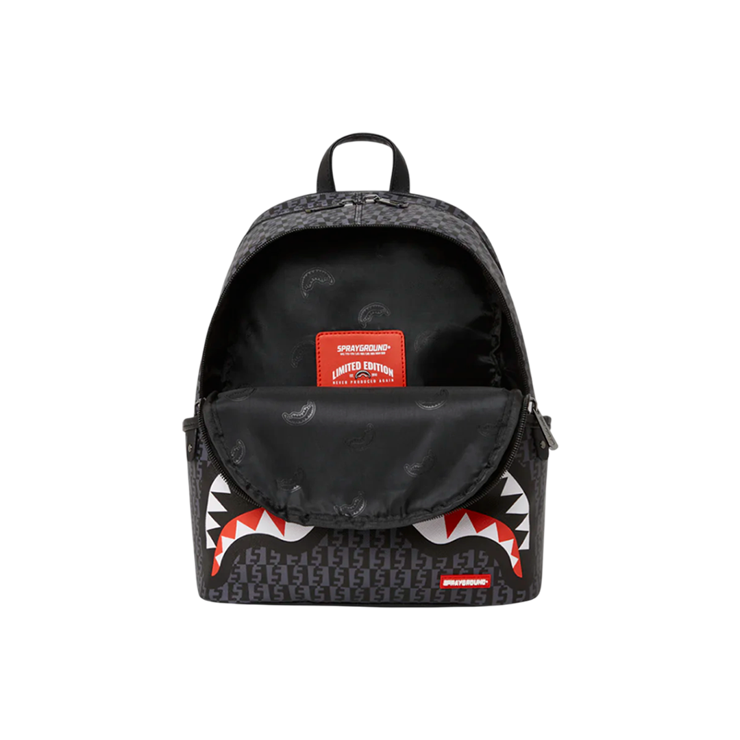 Sprayground "Money Check Gris Savage"