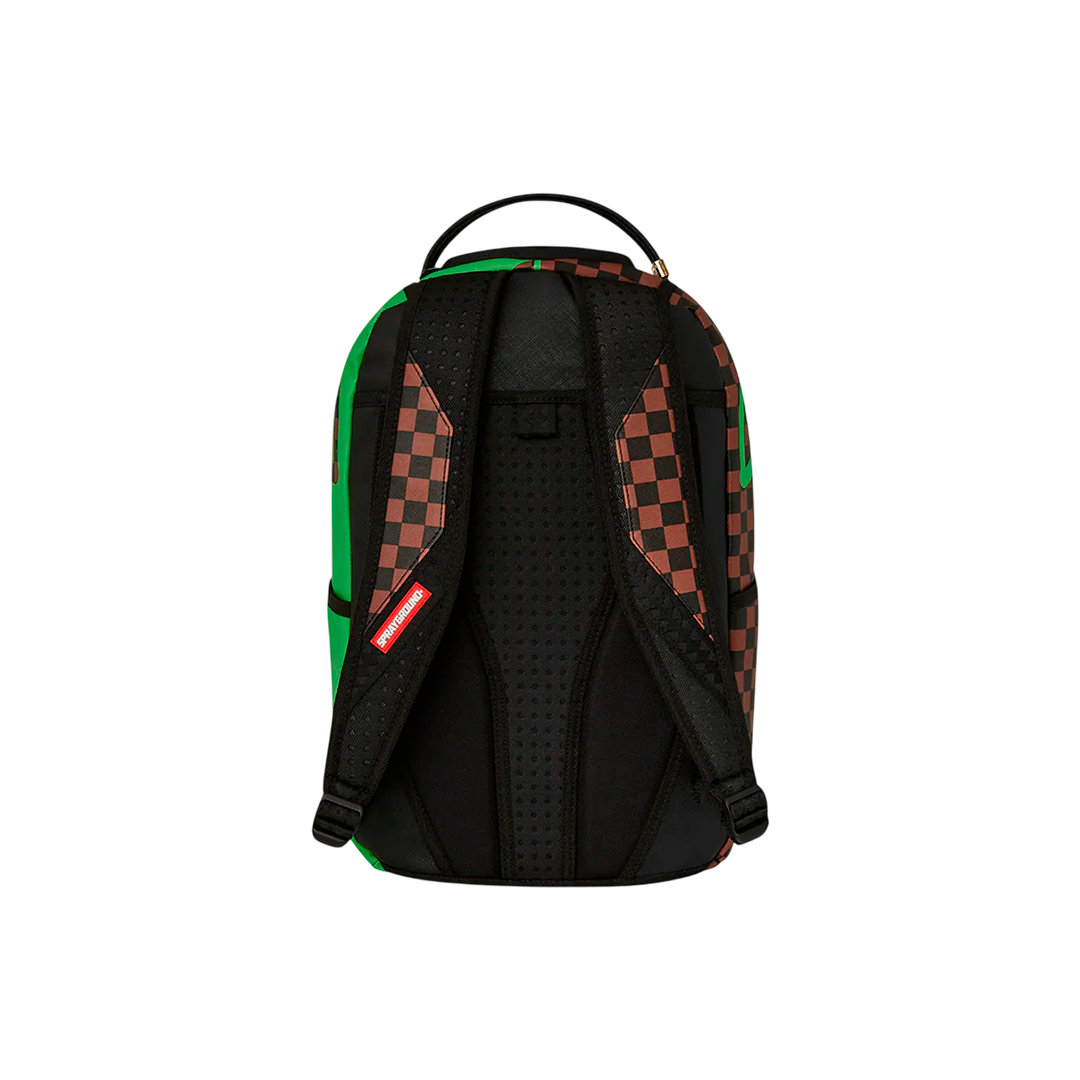 Sprayground "Dlxsv Green Money Bear Split"