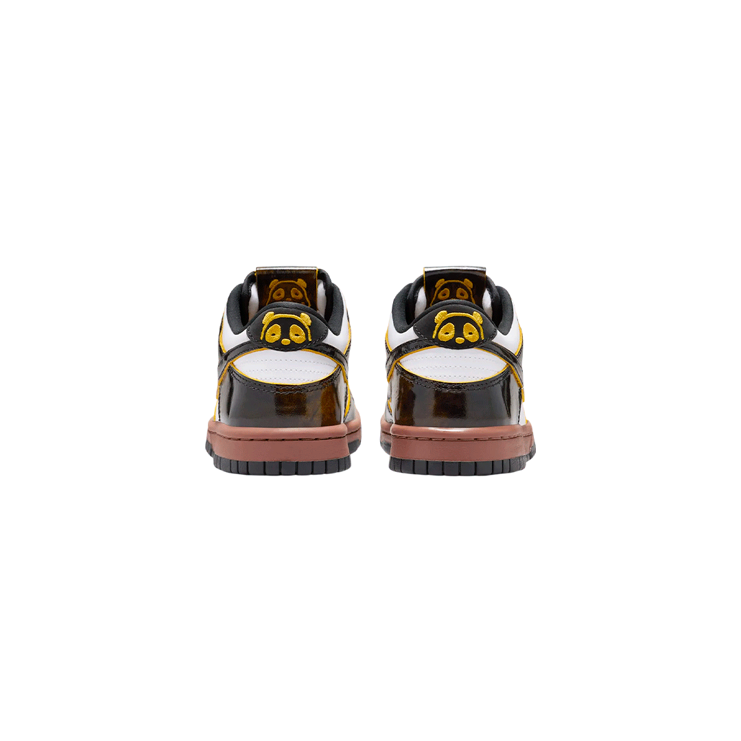 Nike Dunk Low "Panda Black/Yellow"