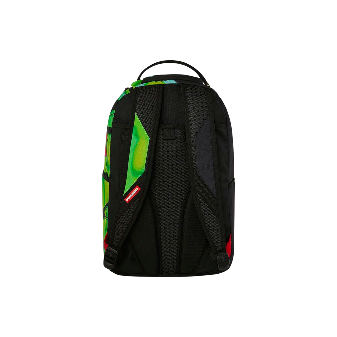 Sprayground "Halloween Shark Central Drippy Split"