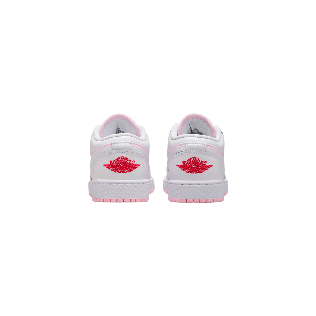 Air Jordan 1 Low "Pink Foam Fire Red White"