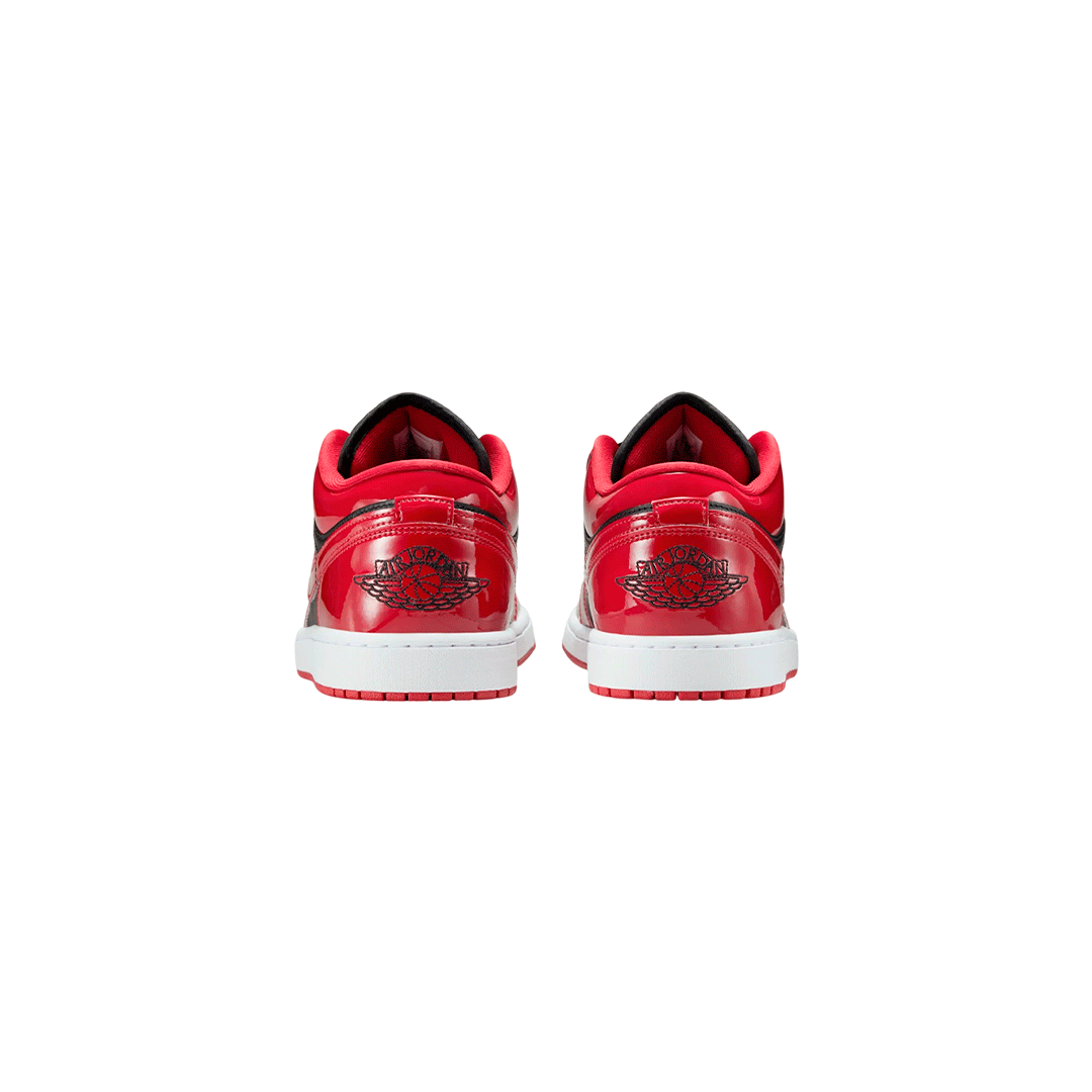 Air Jordan 1 Low "Patent Varsity Red Black"