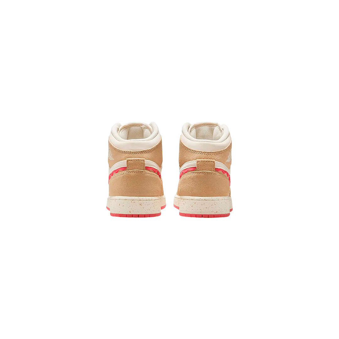 Air Jordan 1 Mid SE GS "Peanut Butter and Jelly"