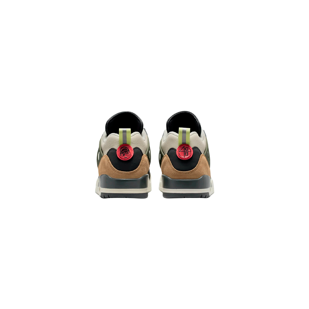 Jordan Spizike Low "Anthracite Cargo Khaki"