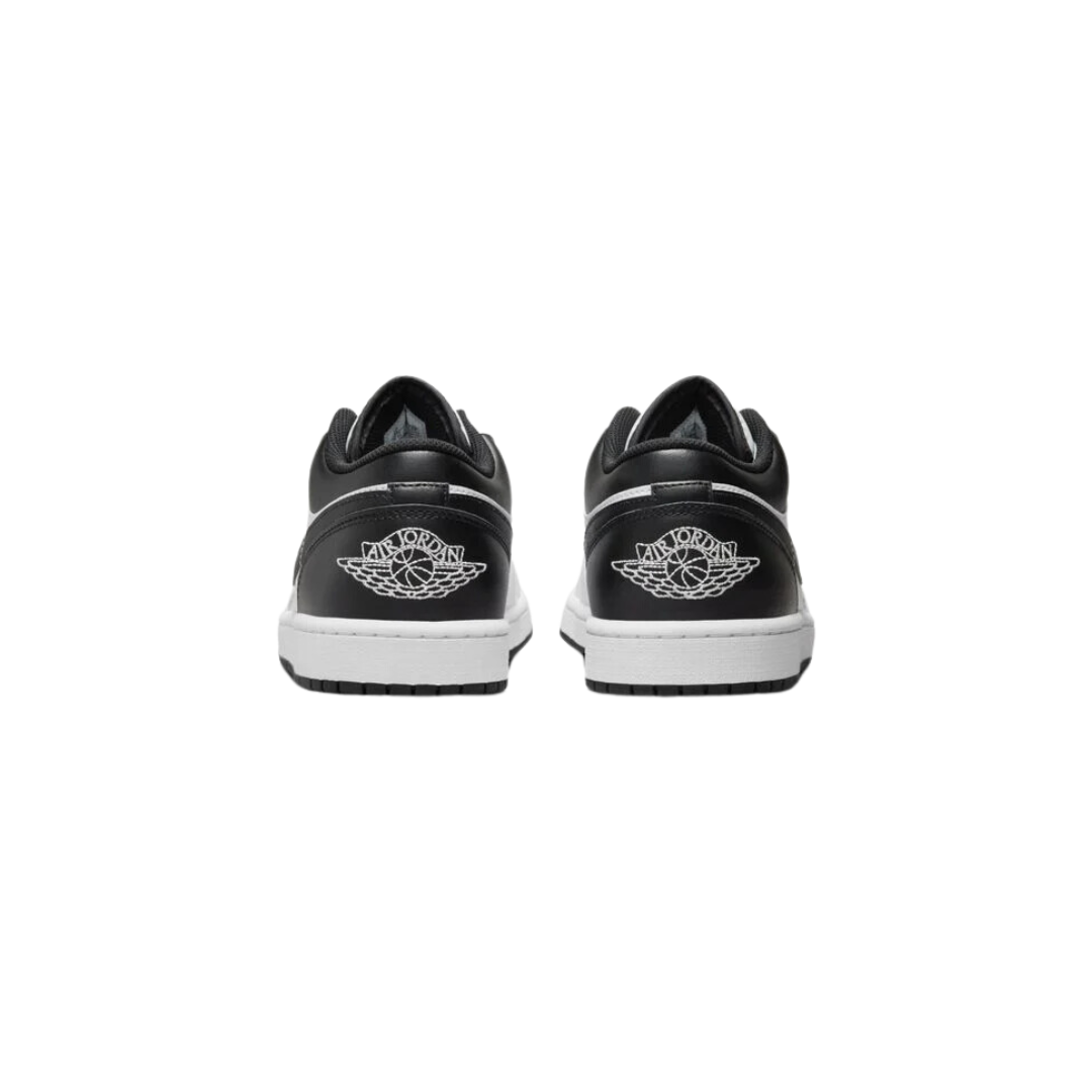 air jordan retro 1 low "white black"
