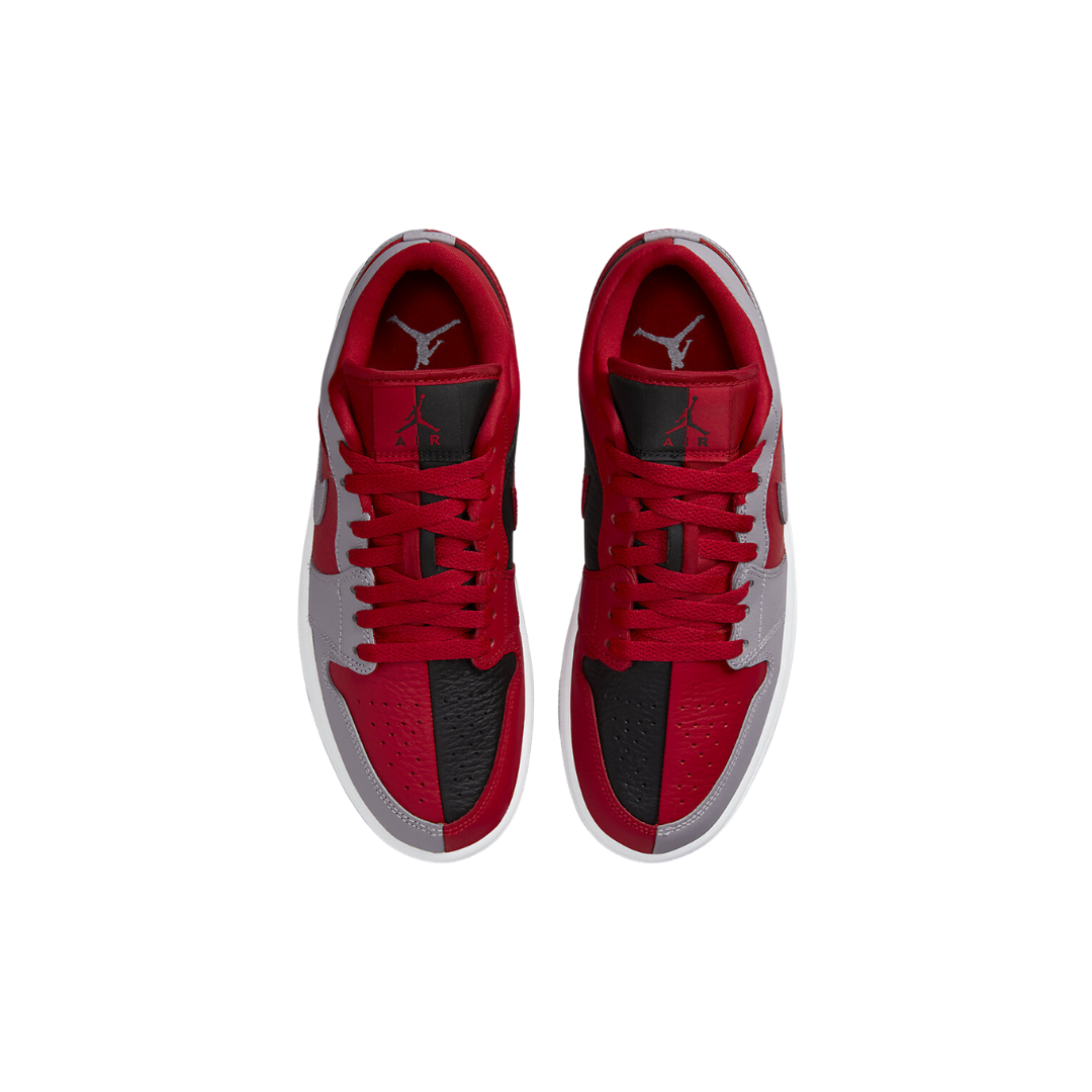 Air Jordan 1 Low SE 'Split - Gym Red Cement Grey'