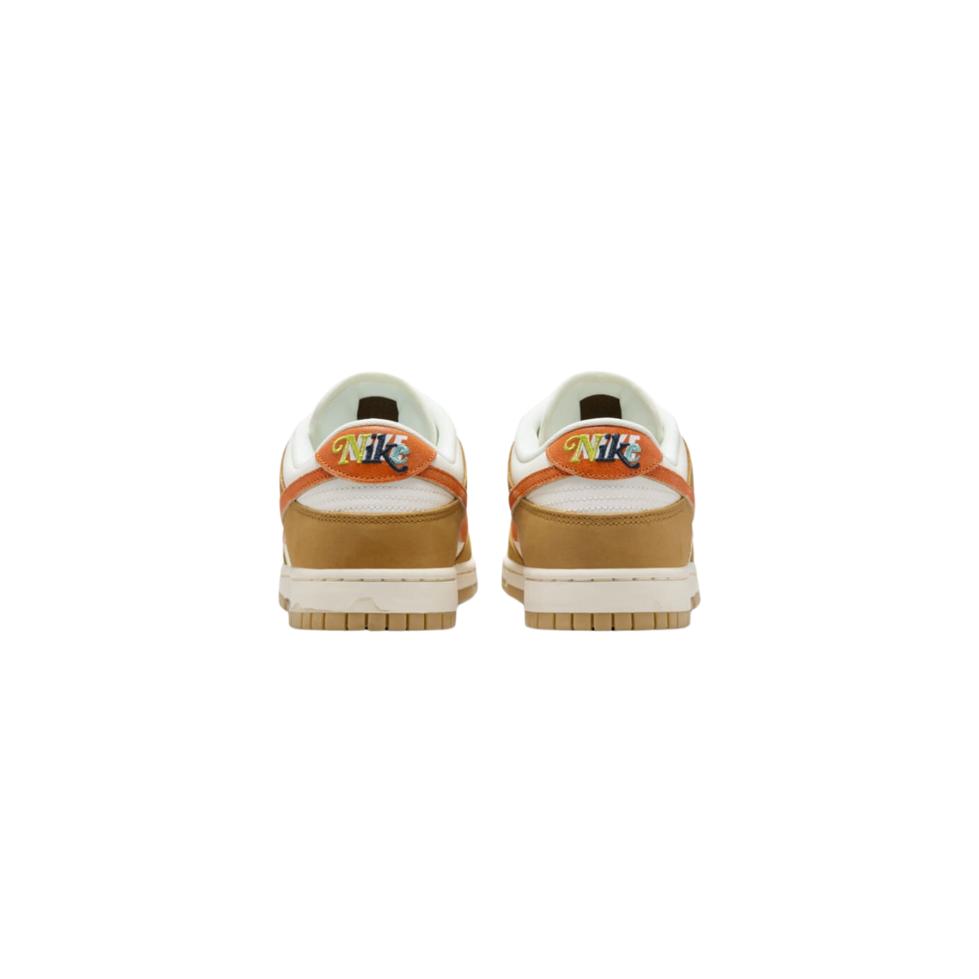 Nike Dunk Low Retro "Sail Safety Orange Wheat"