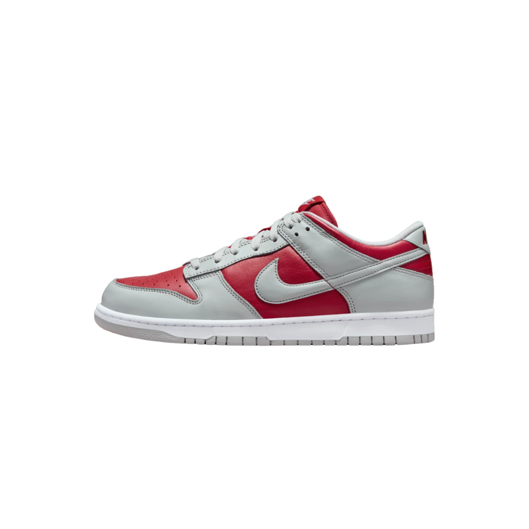 Nike Dunk Low 'Varsity Red and Silver'