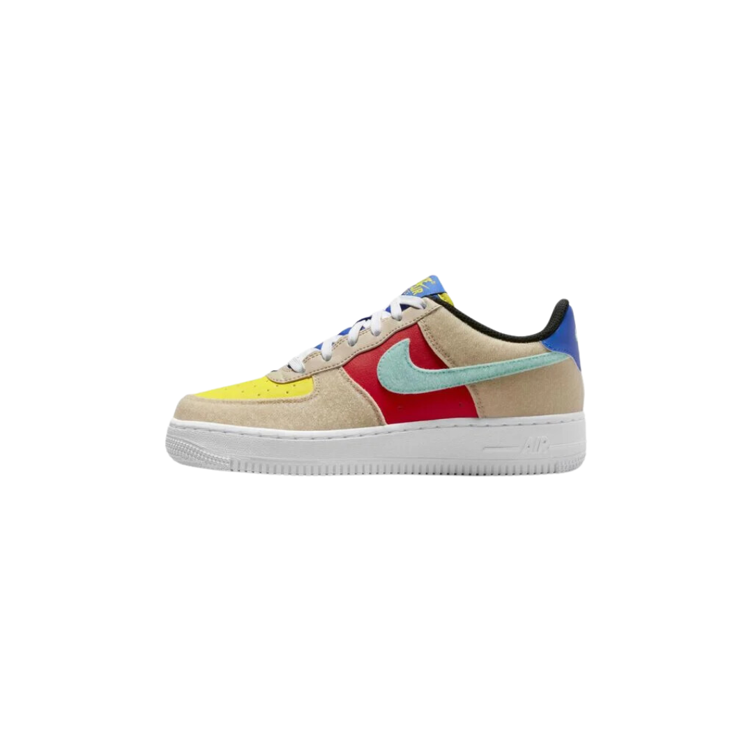 Nike Air Force 1 Low GS "Multi-Color Velcro"