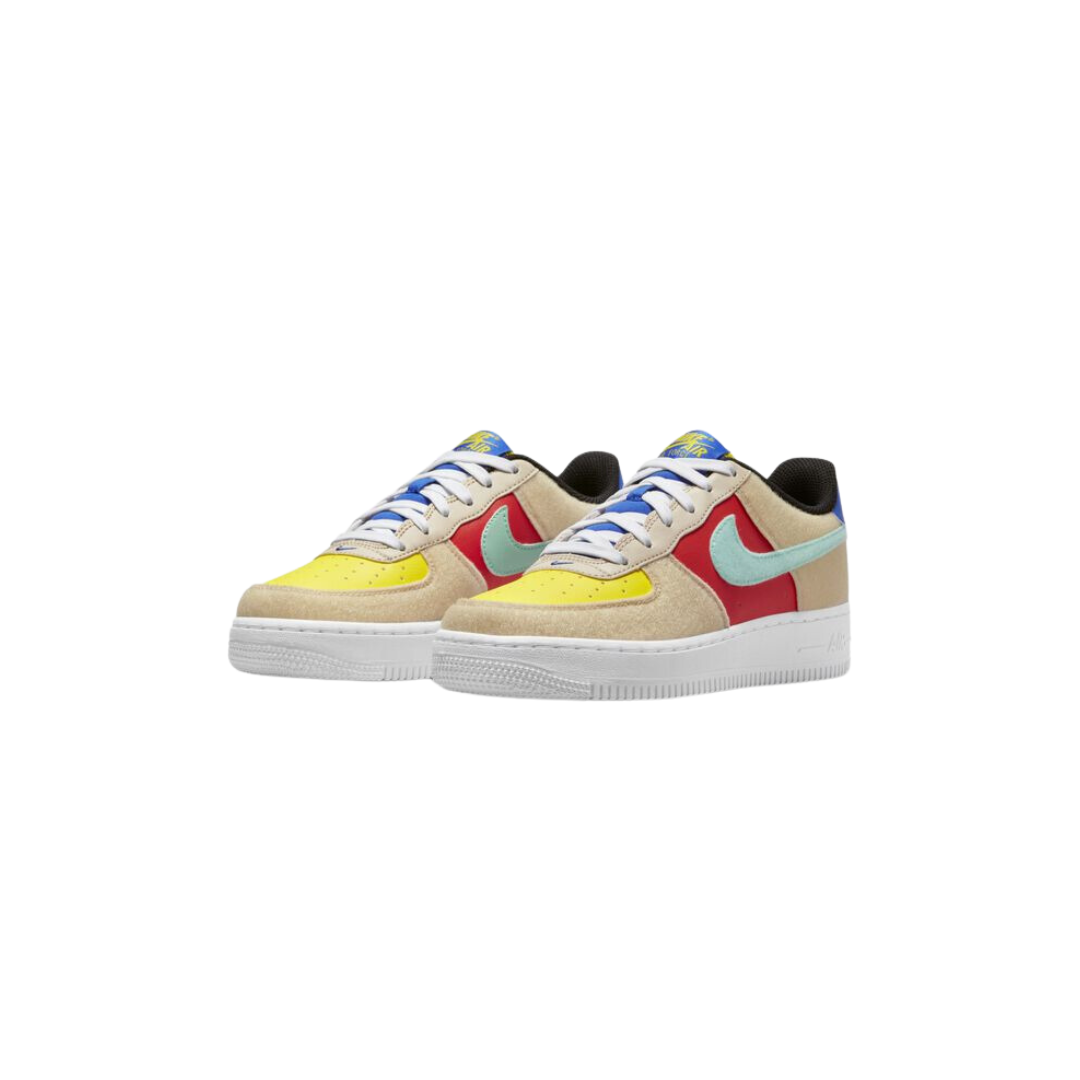 Nike Air Force 1 Low GS "Multi-Color Velcro"