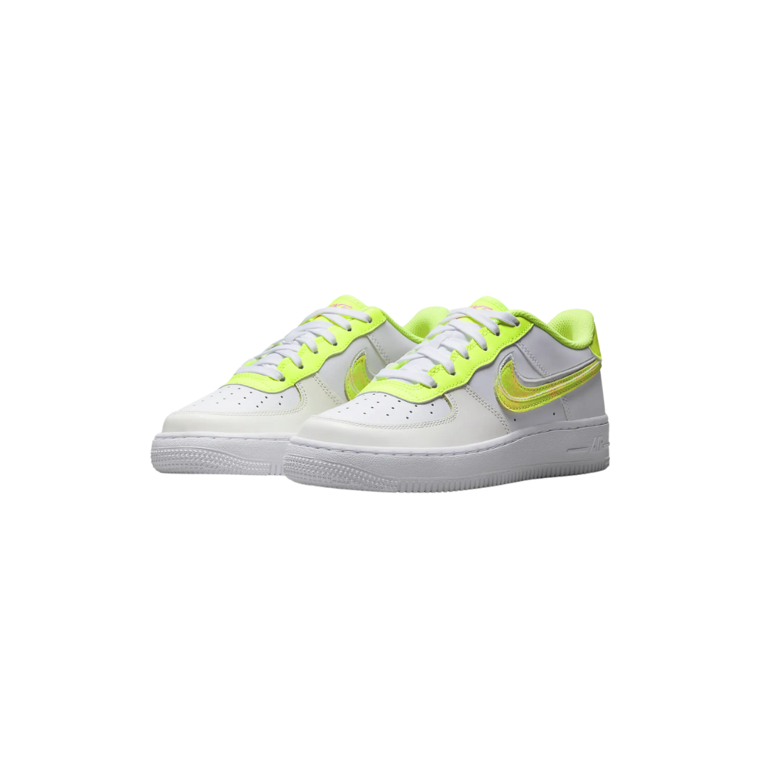 Nike Air Force 1 Low LV8 GS "White Volt Pink"