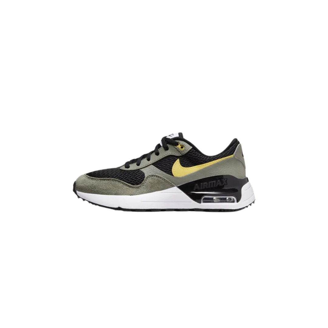Nike Air Max SYSTM "Black/Saturn Gold-Dark Stucco-Black"