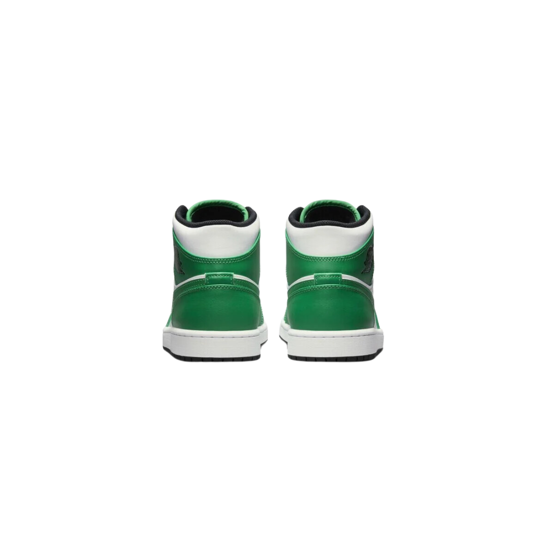 Air Jordan 1 Mid Lucky "Green White"