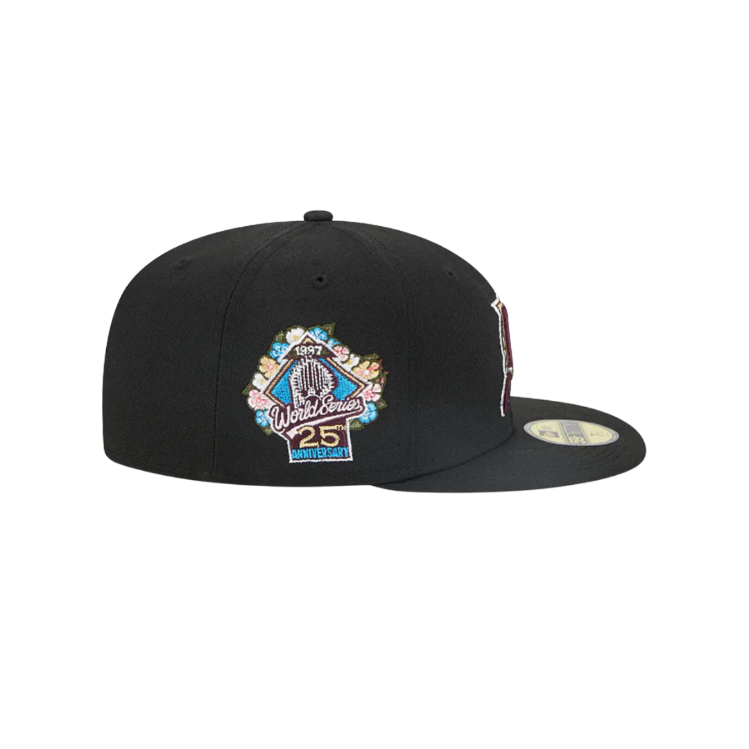 New Era Mens MLB Florida Marlins Botanical 59Fifty
