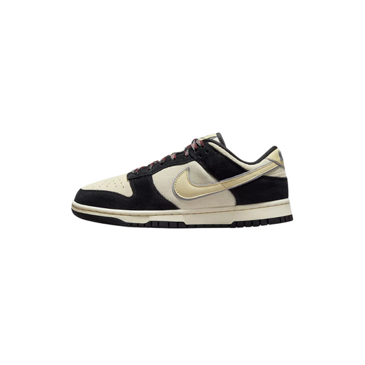 NIke Dunk Low LX Black Suede "Team Gold"