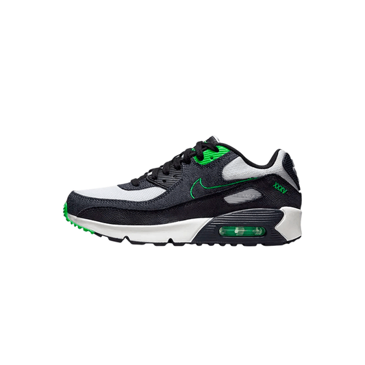Nike Air Max 90 Leather SE "Black Scream Green"