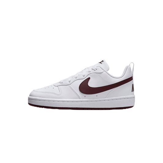 Nike Court Borough Low Recraft "White/Burgundy Crush"