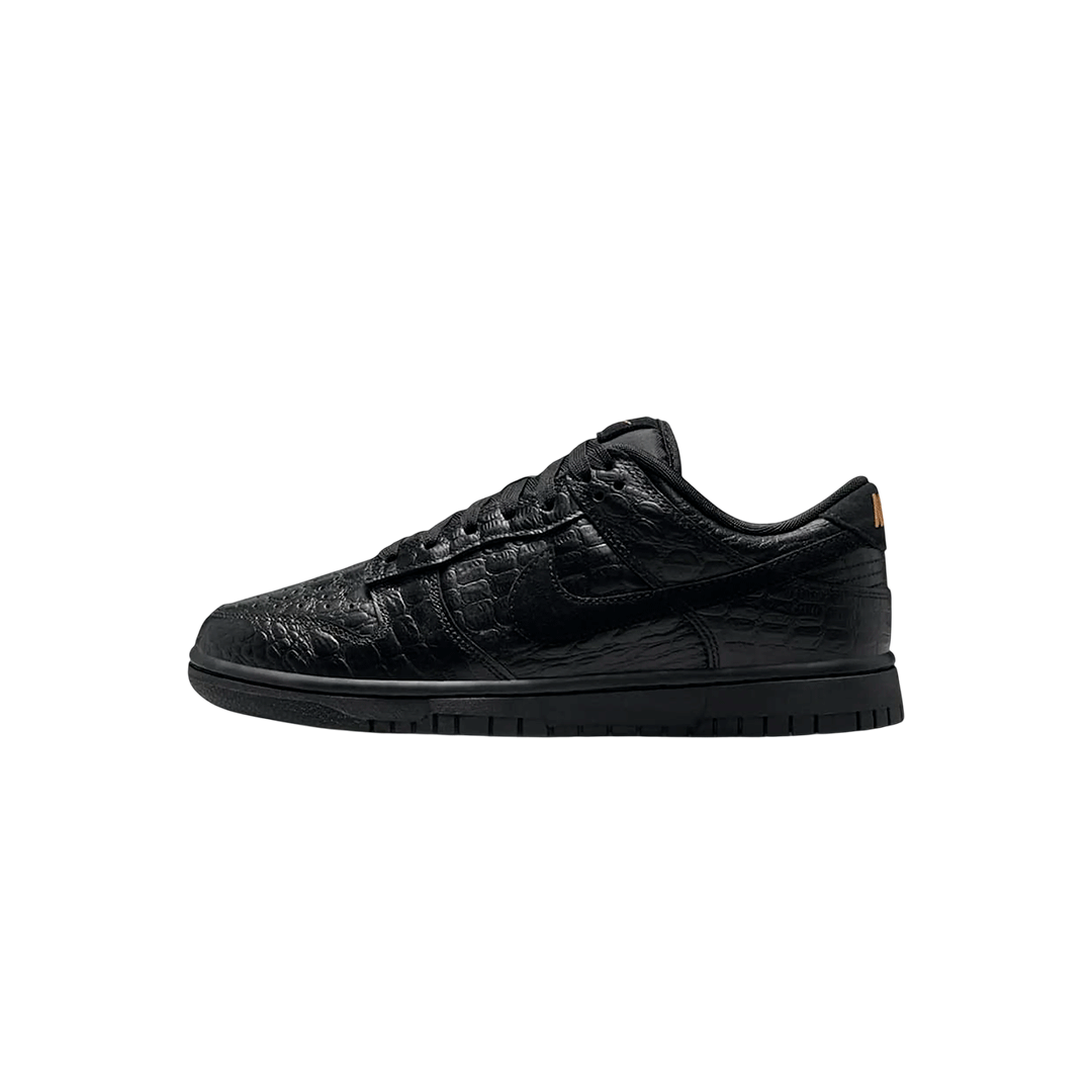 Nike Dunk Low "Black Croc Skin"