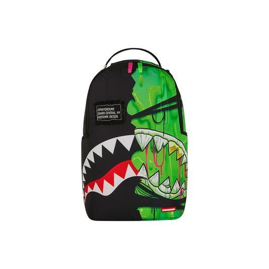 Sprayground "Halloween Shark Central Drippy Split"