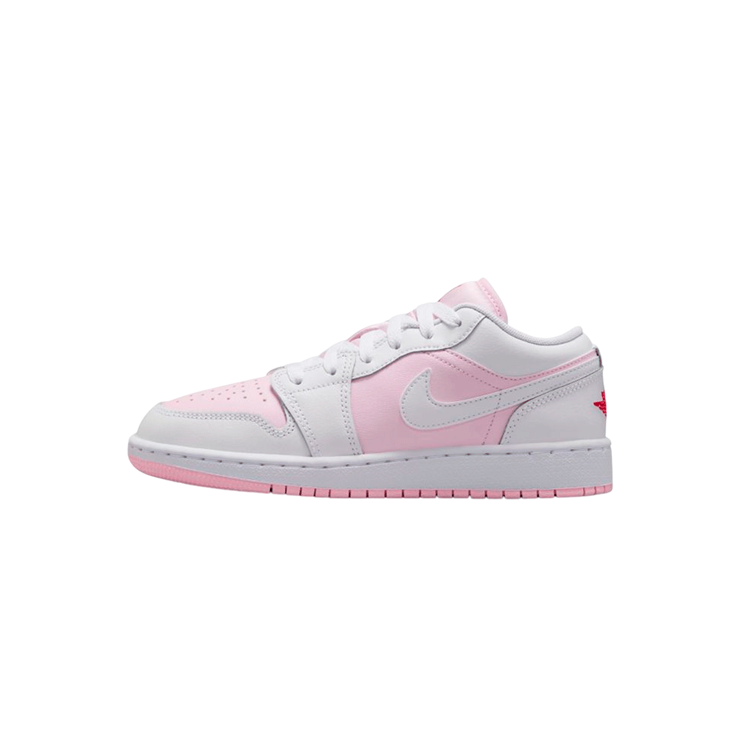 Air Jordan 1 Low "Pink Foam Fire Red White"