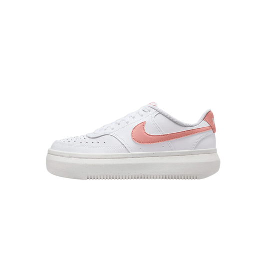 Nike Court Vision Alta "White Sail Nebula Red"
