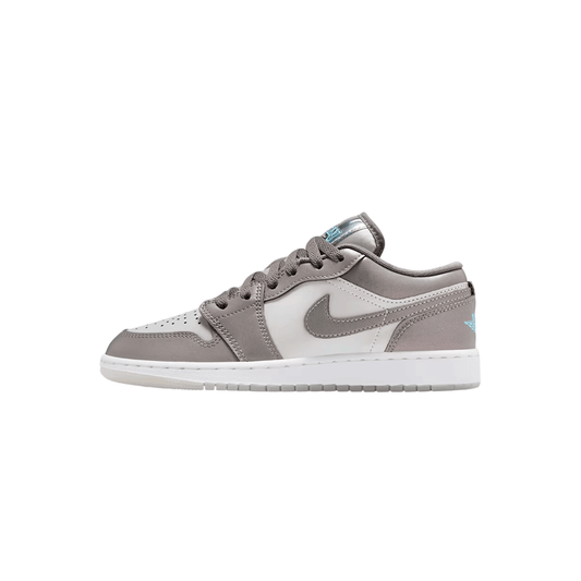 Air Jordan 1 Low GS "Fiat Pewter Photon Dust Blue"