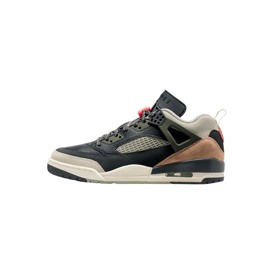 Jordan Spizike Low "Anthracite Cargo Khaki"
