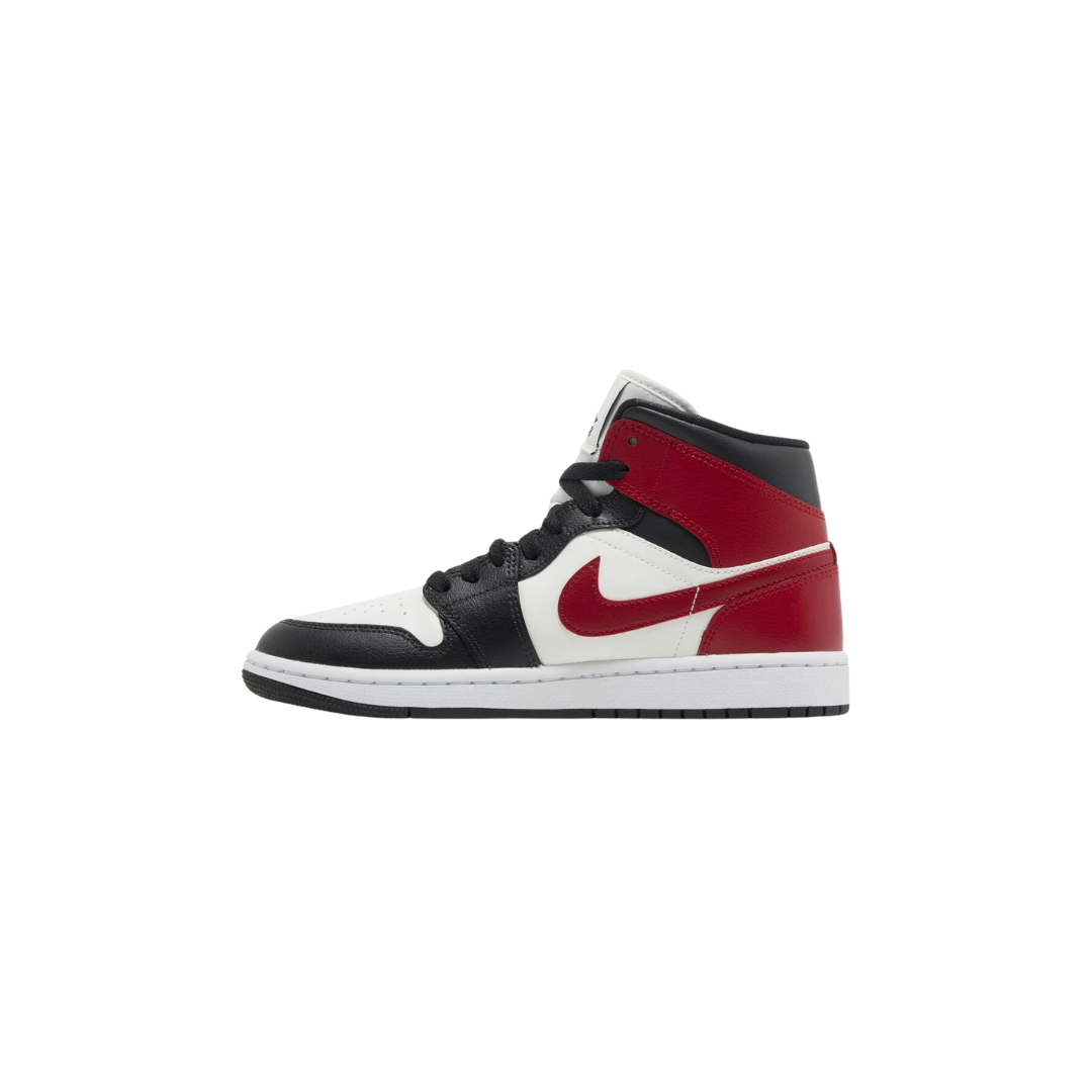 Air Jordan 1 Mid  "Black Toe"