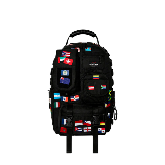 Sprayground "James Flags Rucksack Black"