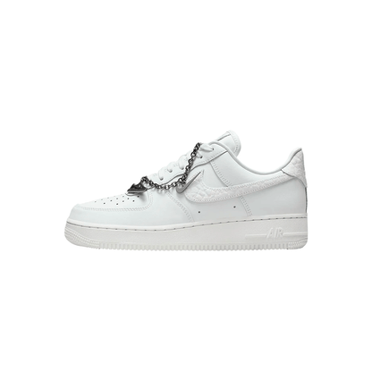 Nike Air Force 1 Low "Summit White Metallic Silver"