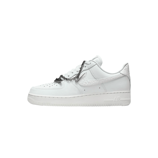 Nike Air Force 1 Low "Summit White Metallic Silver"