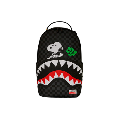 Sprayground Dlxsv "Peanuts Snoopy Top Shark Money"