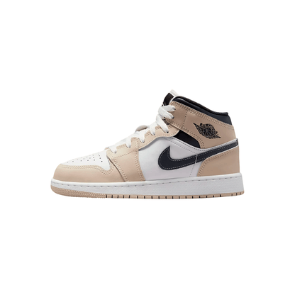 Air Jordan 1 Mid GS "Light Tan"